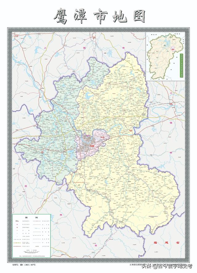 江西省地图在全国的位置（江西省各市县地图）(106)