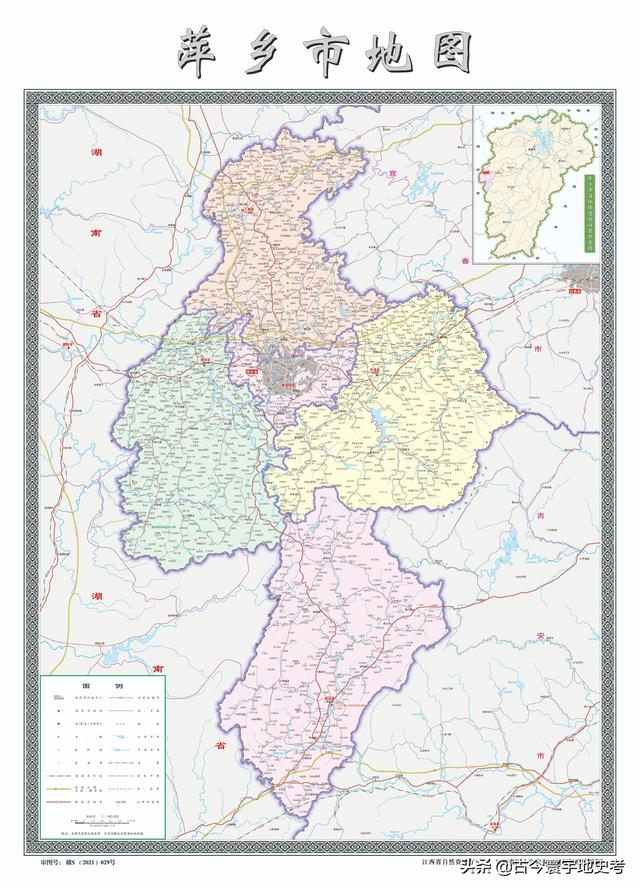 江西省地图在全国的位置（江西省各市县地图）(72)
