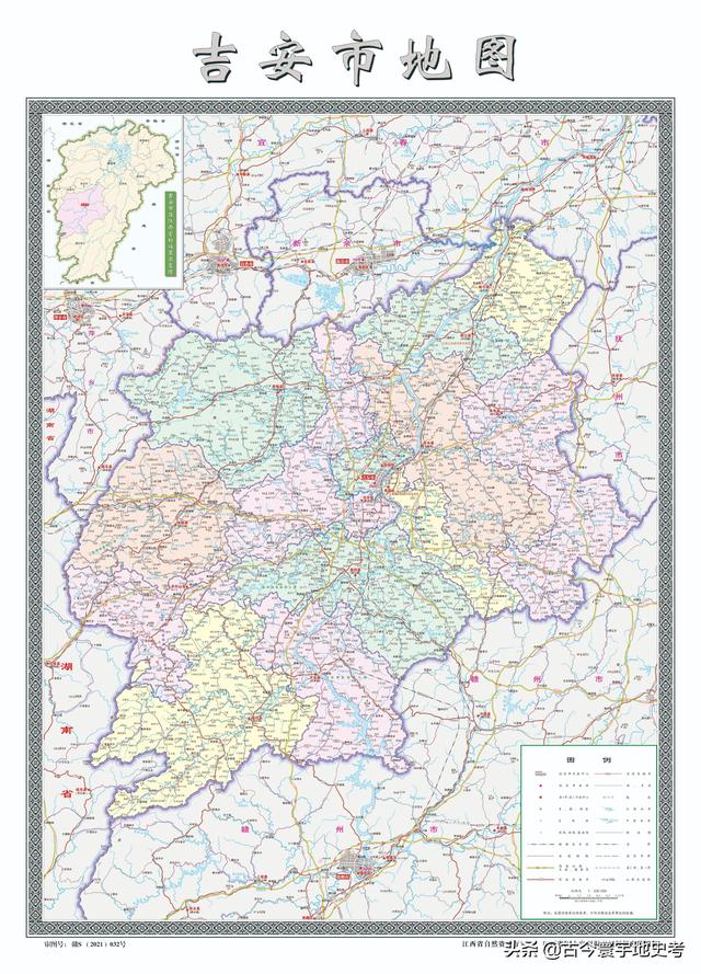 江西省地图在全国的位置（江西省各市县地图）(43)