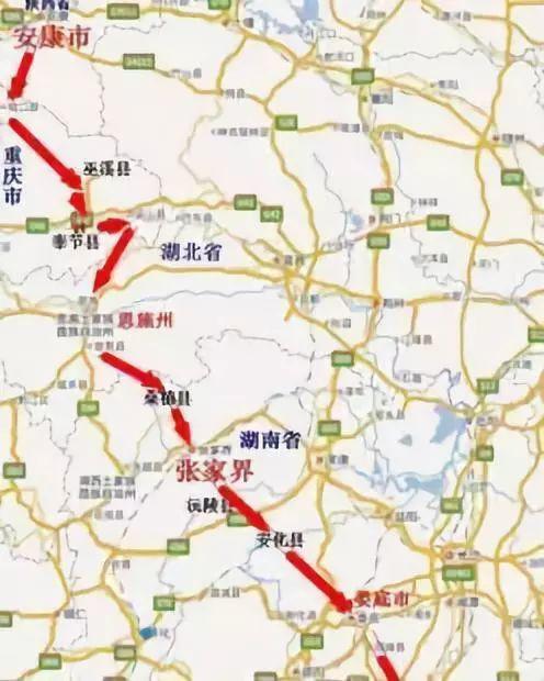 上海到张家界的高铁（上海至张家界高铁列车开通）