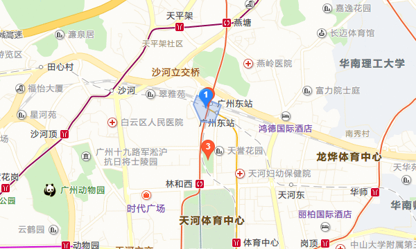 广州东站在哪里,广州火车东站在哪里位置图2