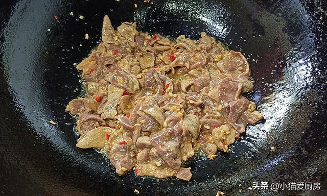 猪肝怎么炒好吃又嫩 川味（猪肝简单又好吃的做法）(10)