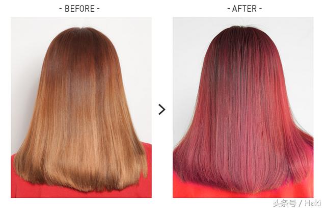 各种流行色染发配方图解版(新年前转个发色)(7)