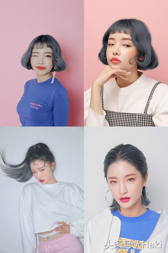 各种流行色染发配方图解版(新年前转个发色)(16)