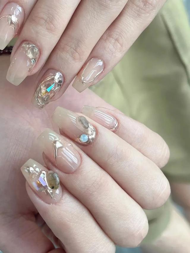 美甲师必备100种指甲（被朋友圈赞爆的指甲都长这样）(15)