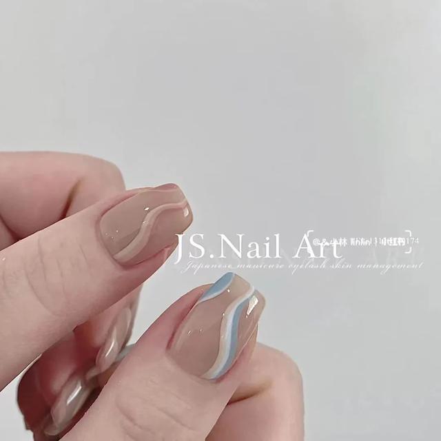 美甲师必备100种指甲（被朋友圈赞爆的指甲都长这样）(23)