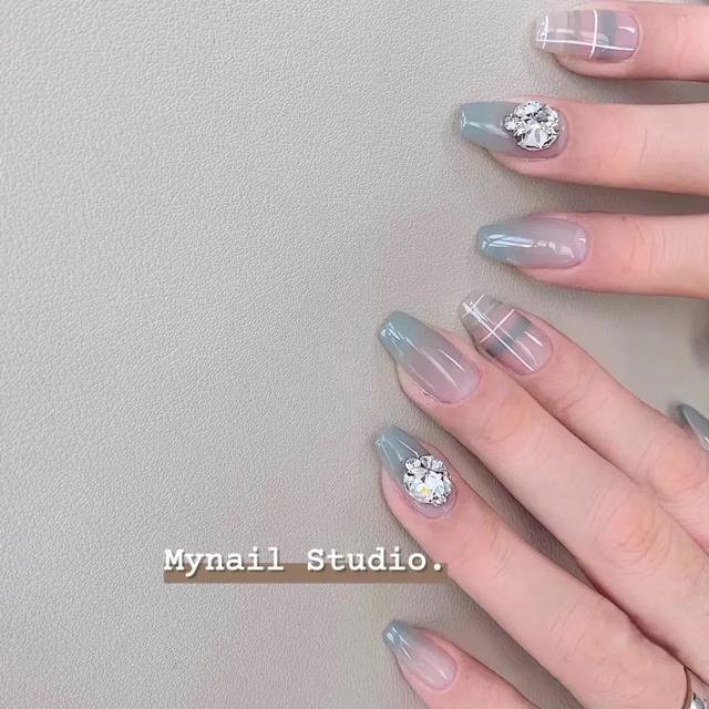 美甲师必备100种指甲（被朋友圈赞爆的指甲都长这样）(25)