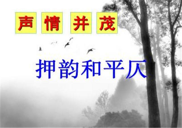 古诗的平仄讲解(学会区分平仄让你更懂诗词)(4)