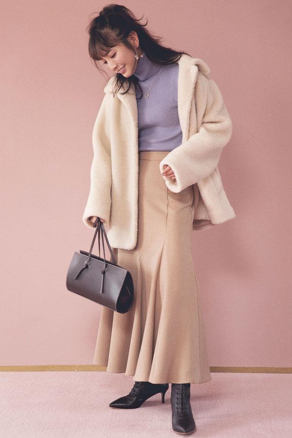 一件黑色针织衫的七种搭配（一件紫色针织衫的穿搭灵感）(5)