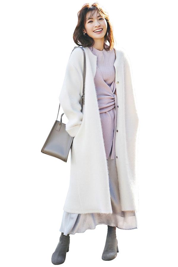 一件黑色针织衫的七种搭配（一件紫色针织衫的穿搭灵感）(4)