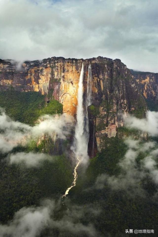 安赫尔瀑布美景(天地之间-全球最美的地方)(7)