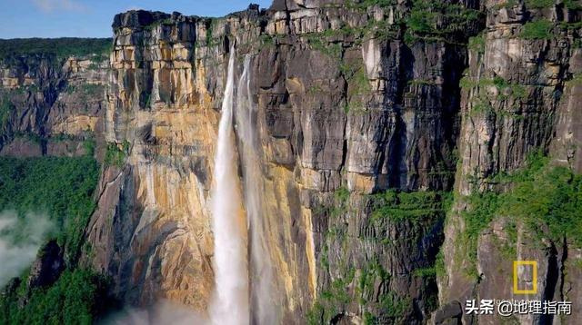 安赫尔瀑布美景(天地之间-全球最美的地方)(9)