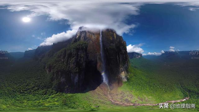 安赫尔瀑布美景(天地之间-全球最美的地方)(2)
