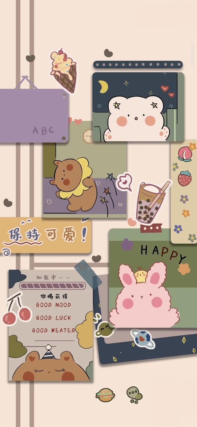 超好看的手机可爱壁纸(你们喜欢的可爱手机壁纸)(6)
