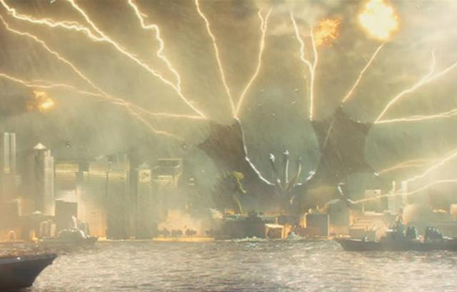 哥斯拉三怪兽之王的复仇（三头巨龙入侵地球）(9)