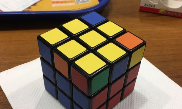 怎样玩魔方 初学者 简单易学,初学者怎样玩魔方最简单图4