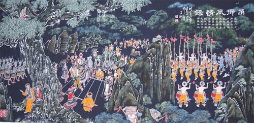 最简单的苗族服饰（贵州苗族传统服饰工艺近乎失传）(9)