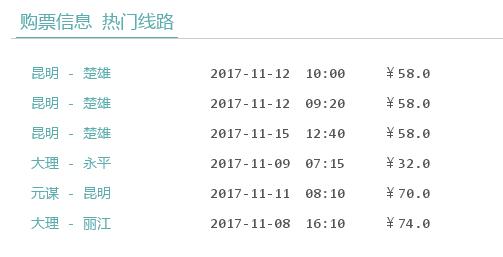 云南省各地客运什么时候开始（云南这174个客运站全都能网上订票啦）(7)