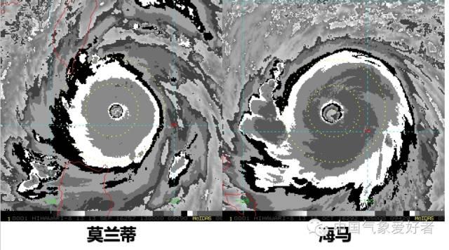 台风海马卫星云图(台风海马或赶超)(8)
