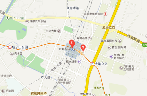 成都东站在哪个区