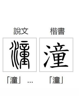 潼潼名字的含义是什么,潼字的笔画顺序怎么写?图3