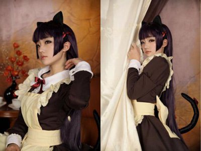 ​黑蜘蛛合集cos（超可爱的黑猫D.va）