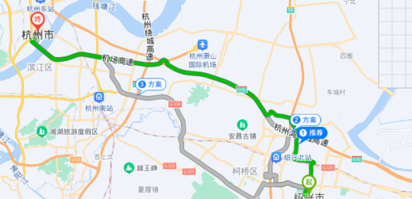 绍兴离杭州有多远多少公里,杭州到绍兴多少公里图2