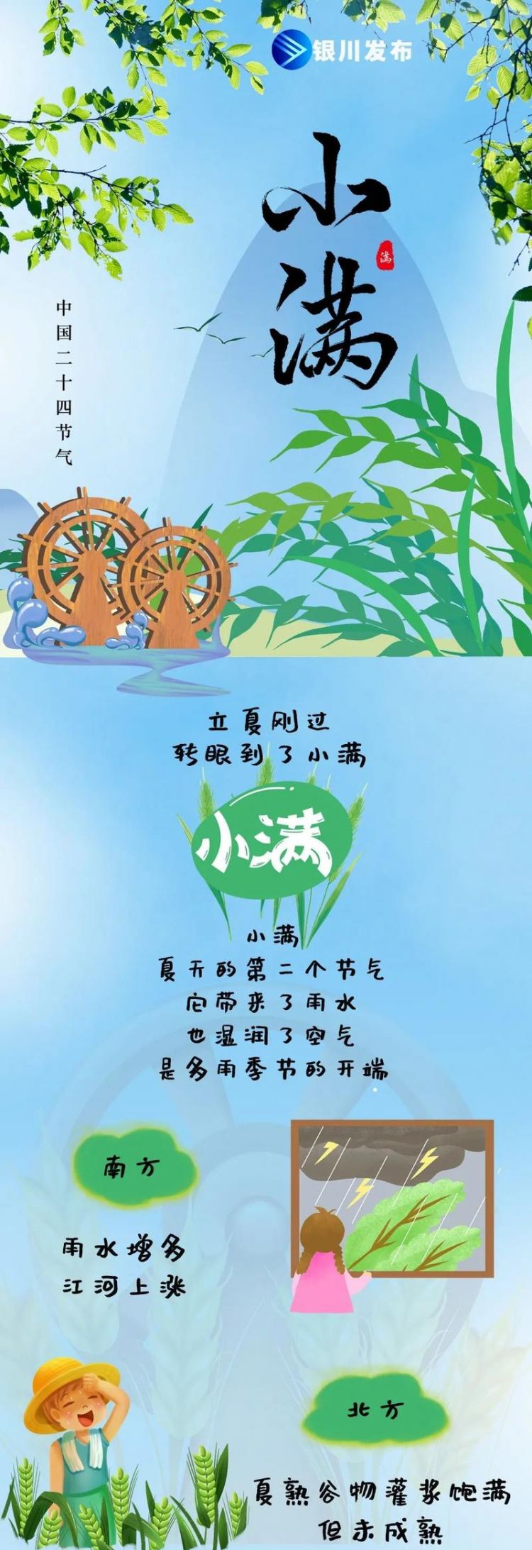 小满节气的含义是什么?二十四节气小满的来历传说故事