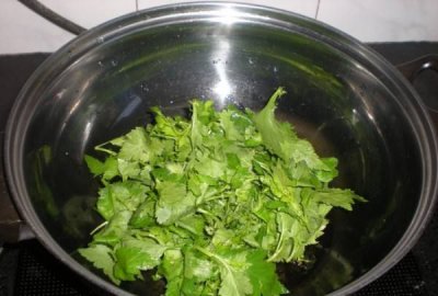 ​菊花脑怎么吃,清炒菊花脑的做法步骤图片