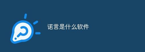诺言是什么意思