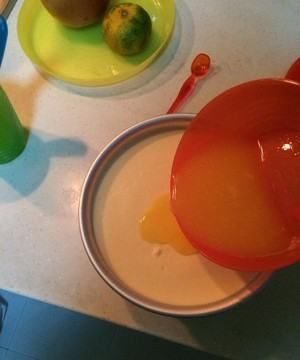 6寸蛋糕模具用多大油纸,戚风蛋糕的做法图9