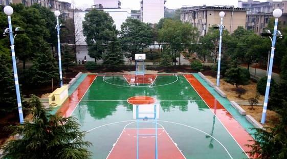 篮球场的标准尺寸,标准篮球场的尺寸规格是多少?图2