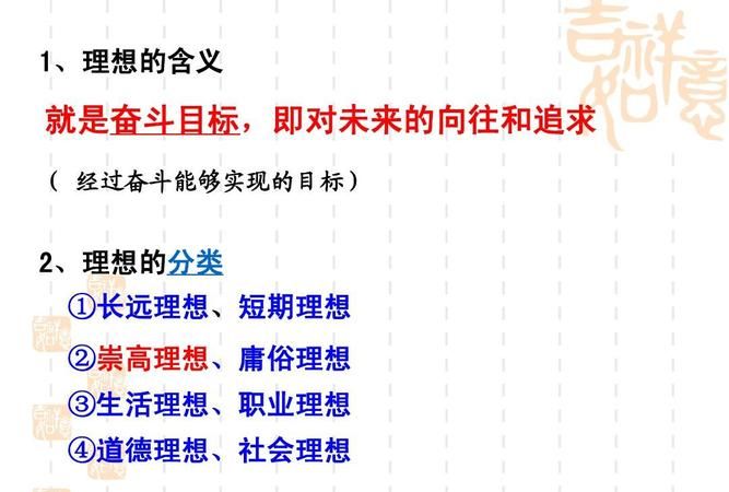 个人理想和社会理想是一对论