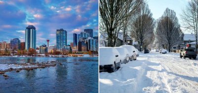 ​史上最冷西伯利亚寒流今天杀到大温！好好宅着吧