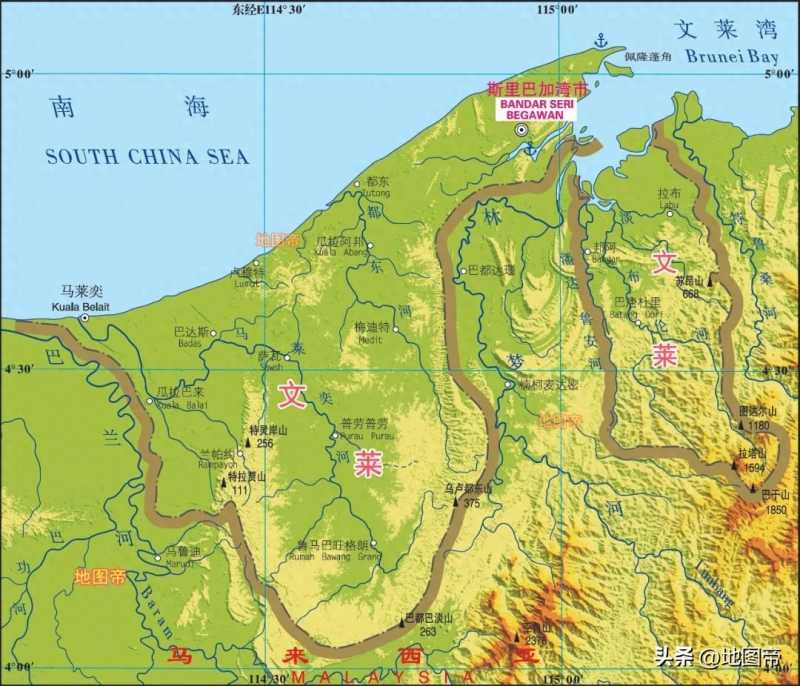 朝鲜地图(中国有哪八个海上邻国?)