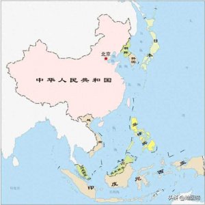 ​朝鲜地图(中国有哪八个海上邻国？)