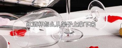 ​红酒杯挂架怎么拿出来 红酒架如何放酒杯