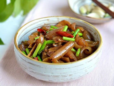 ​爆炒猪皮的花式做法，你会了吗？