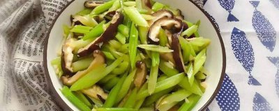 ​芹菜跟香菇能一起吃吗 香菇芹菜能一起吃吗?