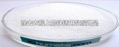 ​草酸可以去除衣服上的铁锈吗视频 铁锈用草酸能洗掉吗