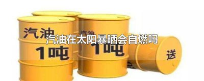 ​汽油在太阳下暴晒会不会爆炸 太阳暴晒汽油能起火吗