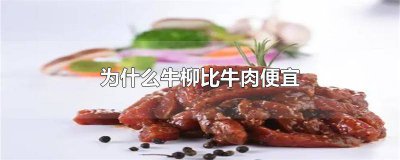 ​什么牛排贵 牛排贵还是牛肉贵