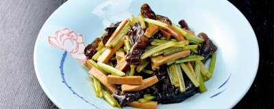 ​豆腐干和什么一起炒好吃