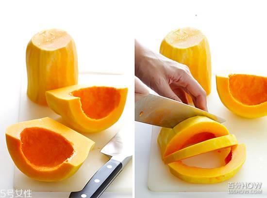 南瓜怎么切图解 条块片都好切