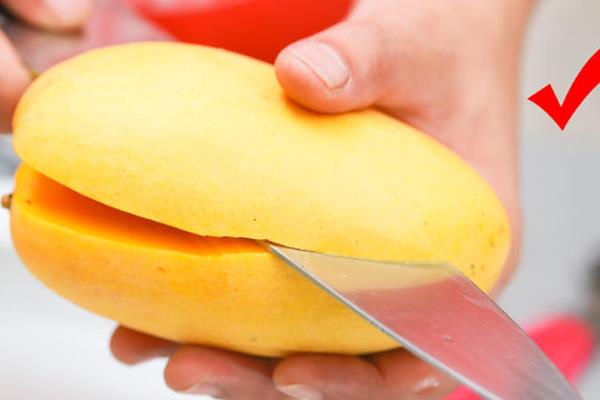 什么芒果果核小 偏长的果核细小