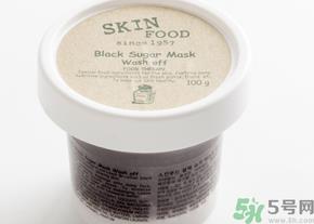 skinfood思亲肤黑糖面膜怎么用?