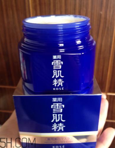 雪肌精按摩面膜什么功效？可以当面霜用吗？