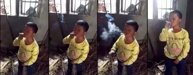 10岁小马云住豪宅坐豪车, 早期吸烟视频曝光, 网友: 这孩子毁了!