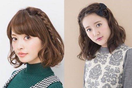 大饼脸适合的短发发型，修颜发型轻松塑造巴掌脸