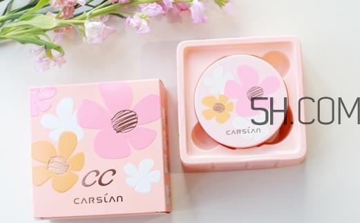 卡姿兰轻甜水嫩鲜气垫cc霜色号_试色图